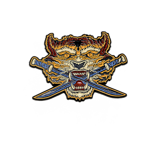 HL BO Twin Fang Tiger Pin