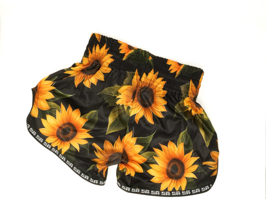 HL BO Sunflower Bloom Muay Thai Shorts