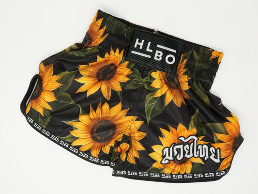 HL BO Sunflower Bloom Muay Thai Shorts